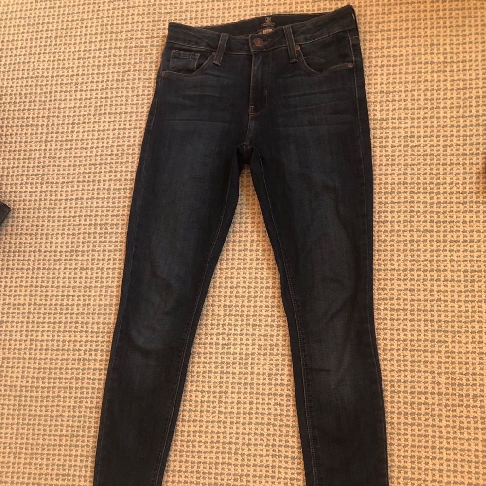 Just Black dark wash skinny jeans